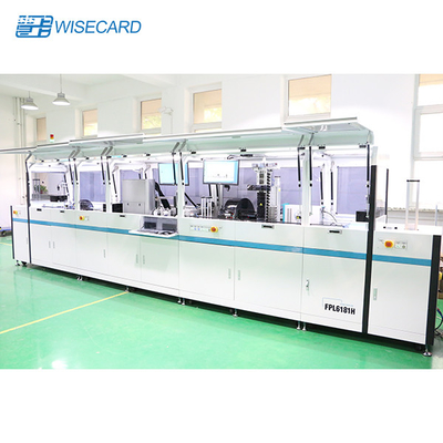 Wisecard Magentic Stripe Encoding Perso Machine FPL6181H Bank Card Personalization Machine