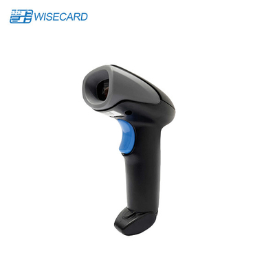 1D 2D QR Wireless Barcode Scanner UPC 13mil Laser Barcode Reader