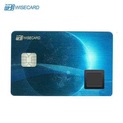 Smart Chip Printable RFID Card WCT Metal Business Card 85x54mm