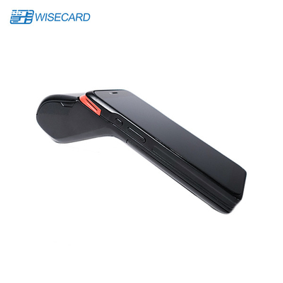 Quad Core Android POS Terminal 5000mAh батарея встроена в тепловой принтер