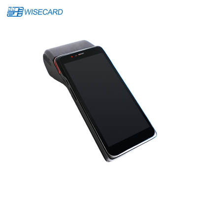 Android 12.0 POS терминал с сенсорным экраном NFC Проверка отпечатков пальцев MSR WiFi / 4G и продленный срок службы батареи