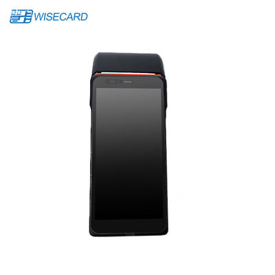 Четырехъядерный процессор Android POS терминал с встроенным 58*40мм термопринтером и ОС Android 12.0