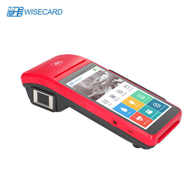 POS 4G Wifi умный биометрический с экраном касания читателя отпечатка пальцев