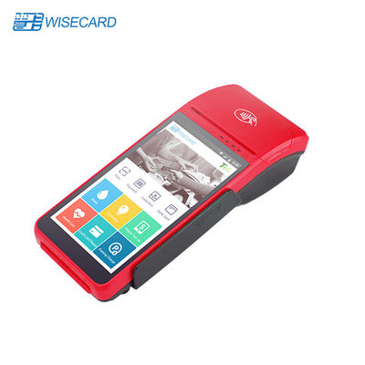 Терминал POS андроида отпечатка пальцев 4G, Handheld прибор POS андроида