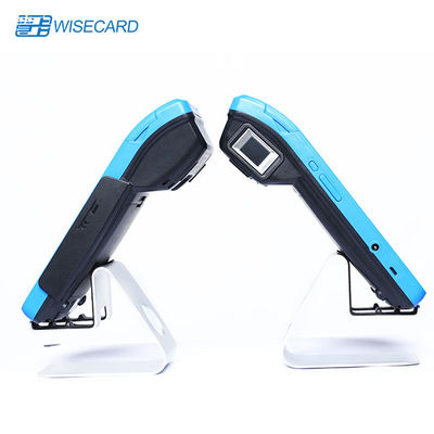 Умный беспроводной терминал POS андроида экрана касания EFT 4G/WIFI/BT GPRS NFC Handheld с отпечатком пальцев