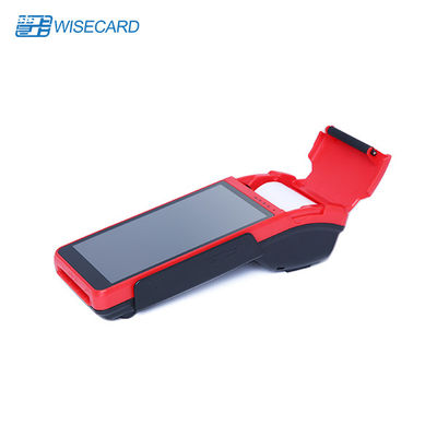 Касание PBOC Handheld 4 пиксела терминала 5M POS андроида PSAM емкостное