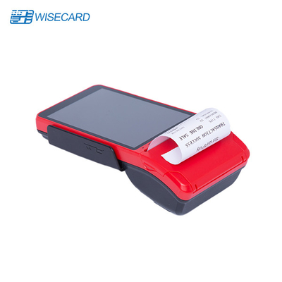 Терминал 4 PSAM POS андроида UPTS 2,0 изрезанный Pda с блоком развертки штрихкода QR