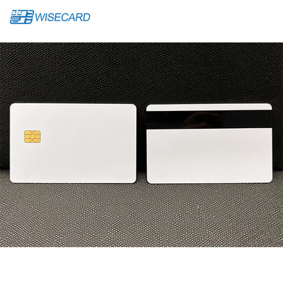 Карты обломока HiCo белизны EMV WCT SLE4442 2 пустых карты магнитной полосы