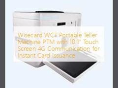 Wisecard WCT портативный кассовый аппарат PTM с 10.1